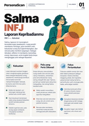 Contoh report PersonaScan, bukan hasilmu